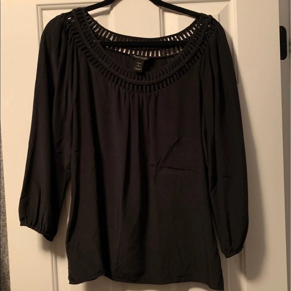 White House black market blouse